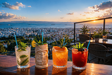 Thessaloniki: Greek Cocktail Workshop with Ouzo & Mastiha