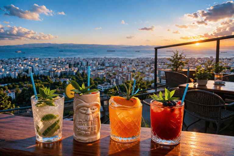 Thessaloniki: Greek Cocktail Workshop with Ouzo & Mastiha
