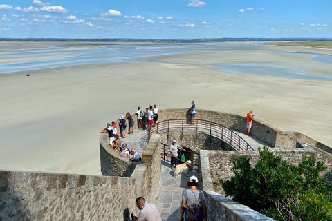 2-dniowy prywatny Mont Saint-Michel, Normandia, 3 zamki nad LoarąPrywatny