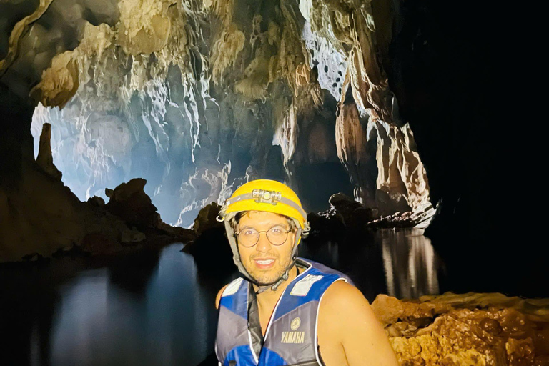 Phong Nha: Zipline Dark Cave & Paradise Cave Exploration Option 4: Full Adventure Experience - Drop-off in Hue