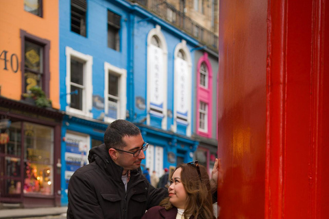 Edinburgh Photo Tour: Professional Photoshoot 2 Hour Complete Edinburgh Photoshoot (with video + B&W set)