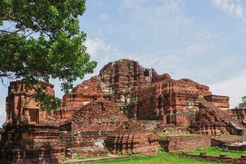 From Bangkok: Ayutthaya Day Tour by Bus with River Cruise