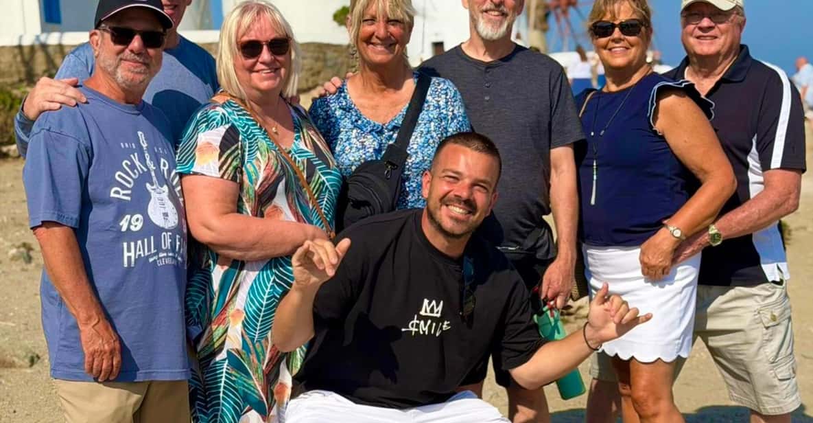 Small Group Tour for Cruise Passengers — Port Pickup — a boat tour from Mykonos, Greece