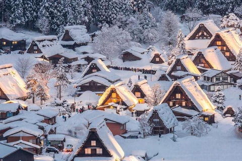 From Kanazawa: Shirakawa-go and Takayama Private Day Trip