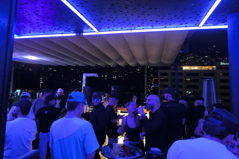 Medellin : Vie nocturne sur les toits et dans les clubs avec des alcools locaux