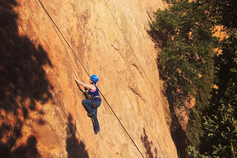 Denver: Guided Rock Climbing at Eldorado Canyon The Whales Tail Half Day