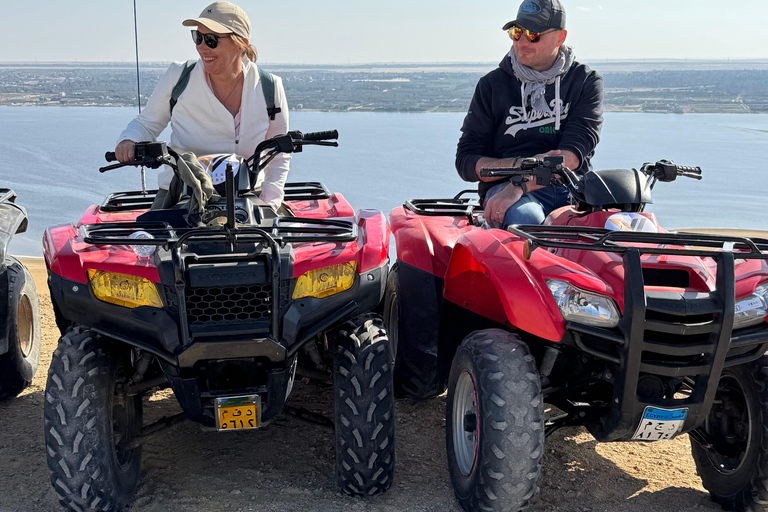 Fayoum: Qarun Sahara Safari With( ATV ) Quad bike From Cairo Private 4 Hours Quad Included Tickets