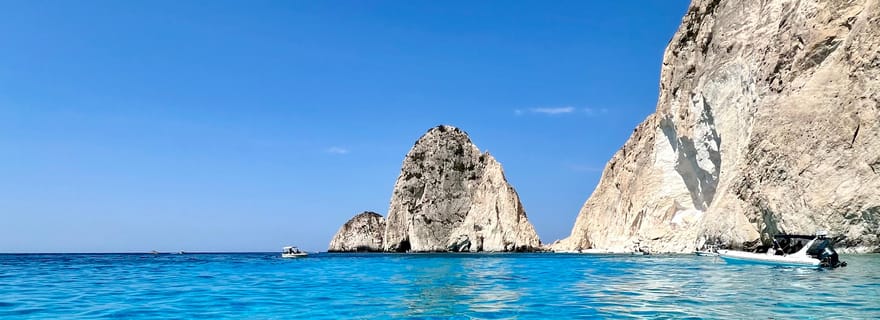 Zante : Sortie en bateau privé avec un capitaine