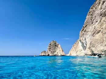 Zante: tour privado en barco con capitán