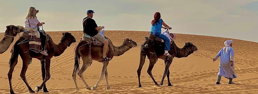Depuis Marrakech : excursion de 3 jours dans le désert de Merzouga avec tente privée