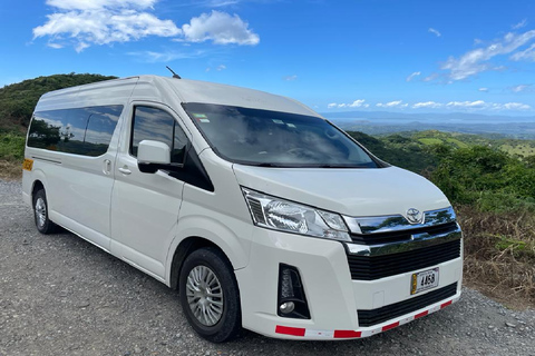 Serviços de transporte de San José para La Fortuna