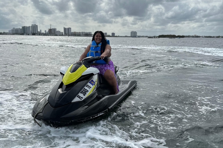 Miami Beach Jetskis + Free Boat Ride 1 Jetski 1 Person 1 Hour + Free Boat Ride $60 Due @ Check-In