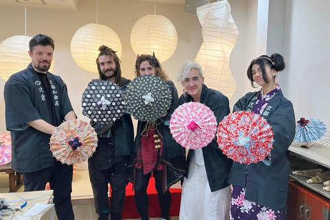 Kyoto: Traditional Mini Umbrella Making Workshop
