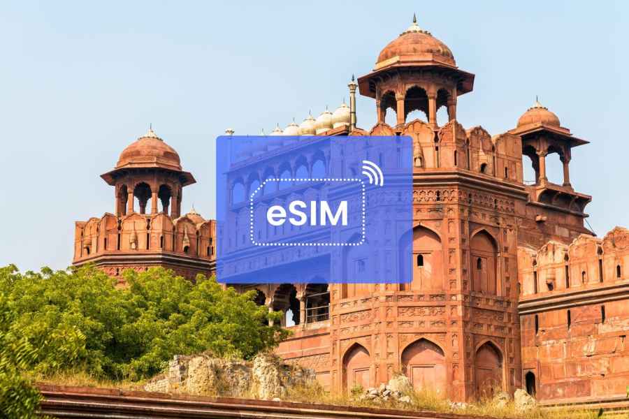 Neu Delhi: Indien eSIM Roaming Mobile Datenplan