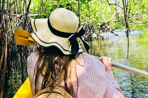 Galle: Lagoon Kayaking Experience