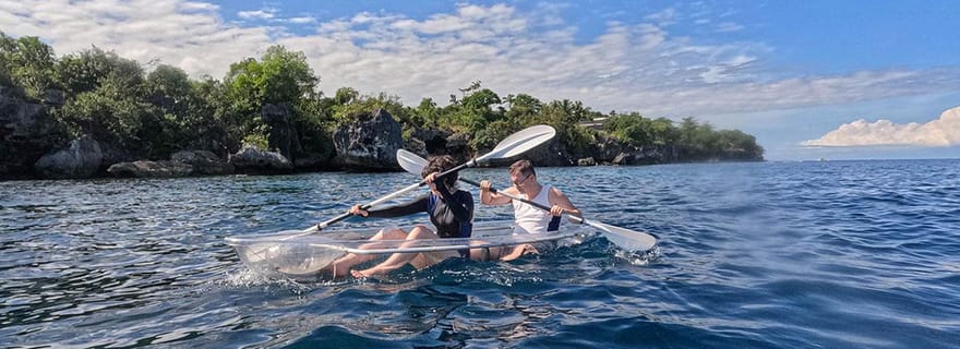 Panglao Bohol : Tour en bateau à fond de verre à Napaling