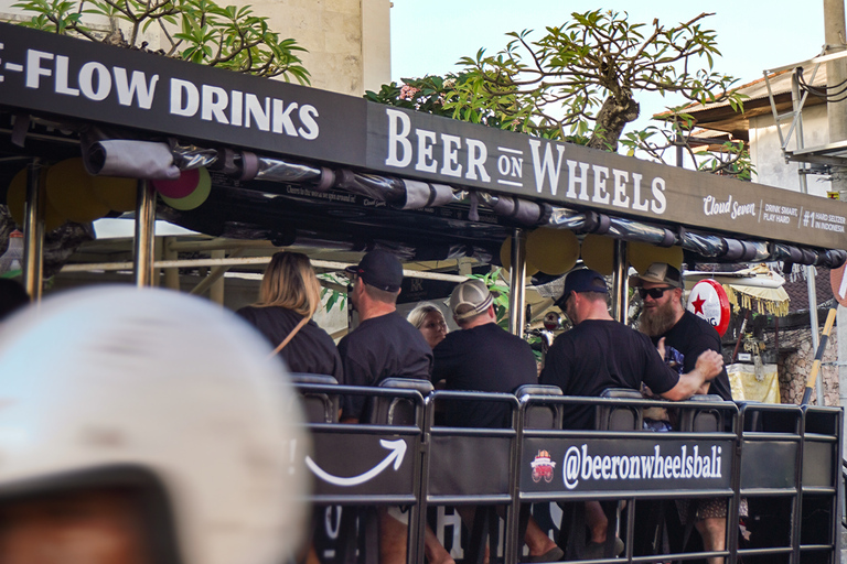 Bali: 2-Hour Beer Bus Party in Kuta & Legian Happy Hour Beer