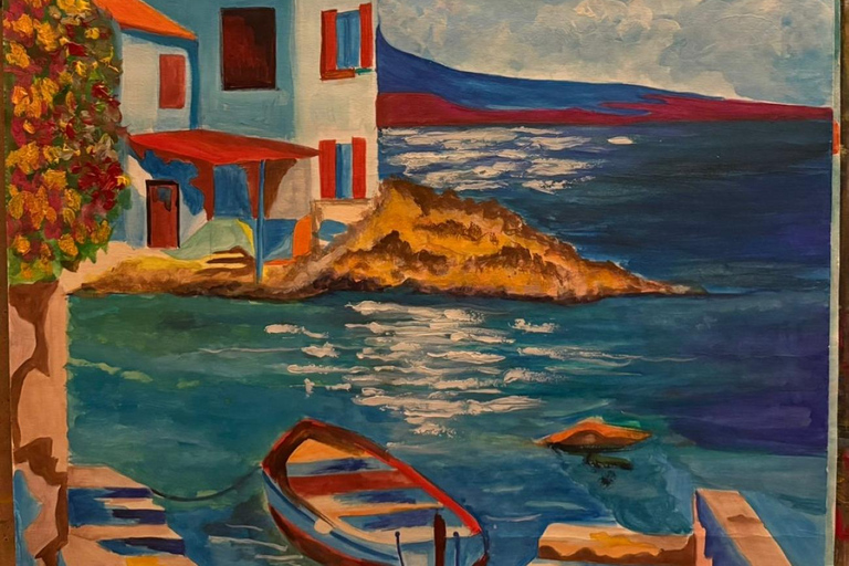 Baku: Painting Experience on the Boulevard with a Sea View Baku: Painting Experience on the Boulevard with Sea View