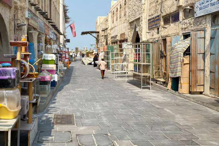 Doha: Souq Waqif Guided Tour | Falconry & Pearling in Qatar Souq Heritage & Traditional Qatar Tour with Transfers