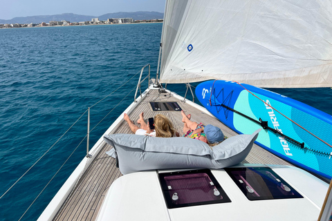 Mallorca Sailing tour with drinks, tapas & snorkeling! Palma de Mallorca:All-incl. 4 hours shared sailing tour!