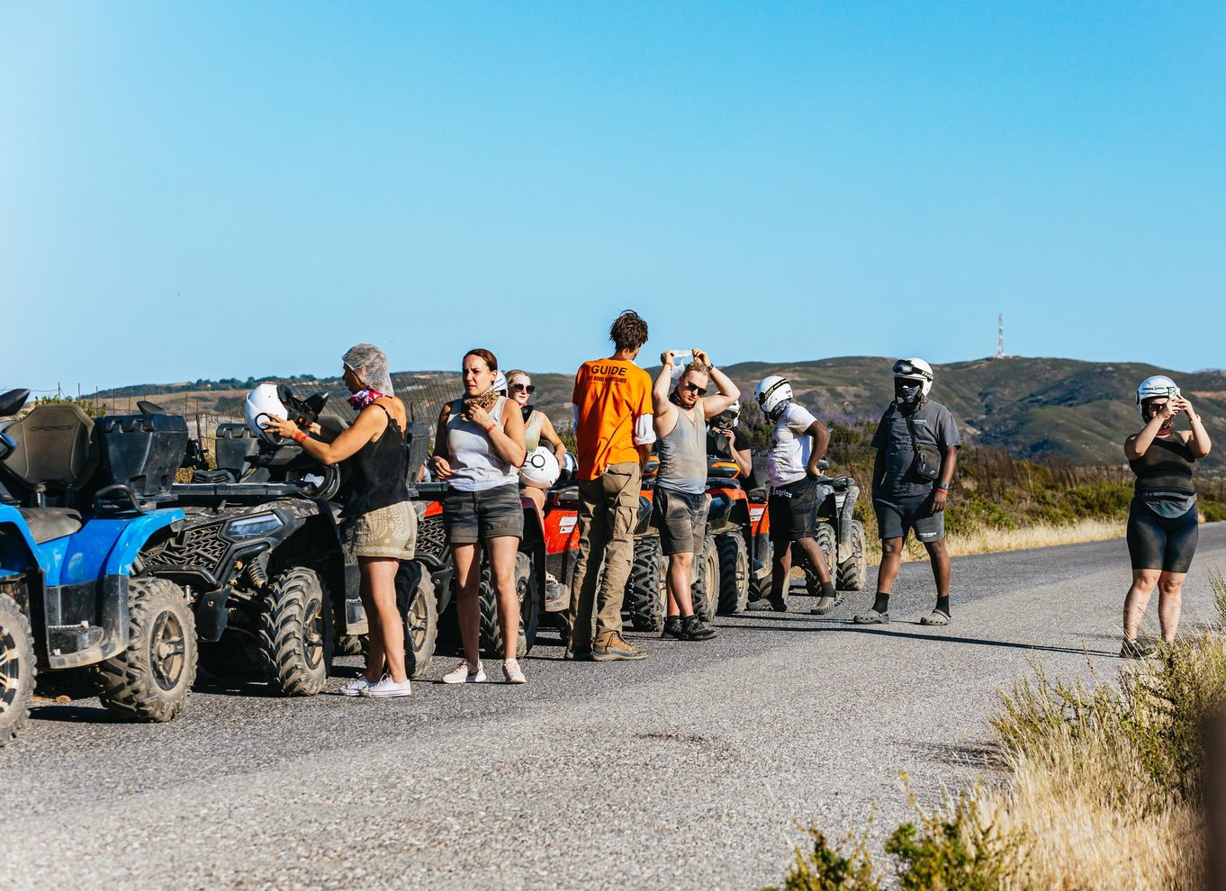 Fra Rethymno: Halvdags quad bike-safari