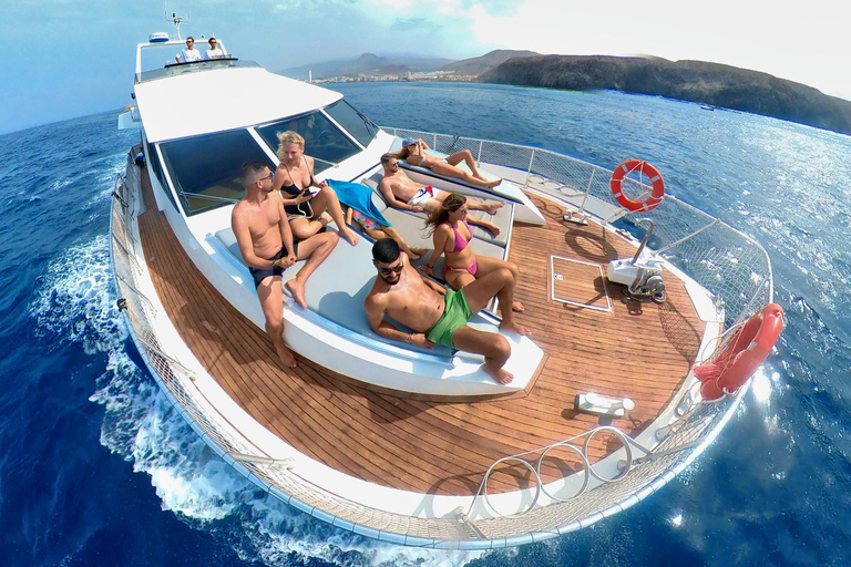 Tenerife: Fun Yacht Trip with Water Activities and Toys