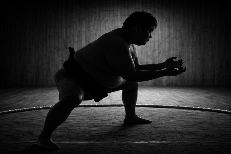 Osaka Authentic Sumo Experience & Challenge on Sacred Ring