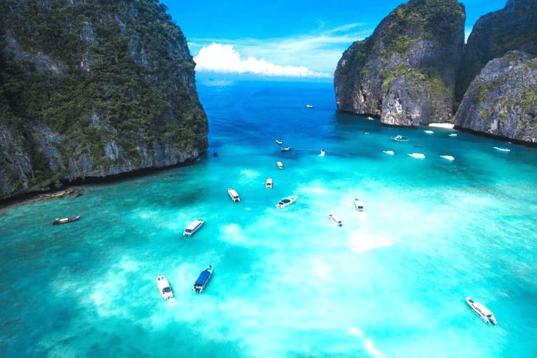 Phuket: Phi Phi, Maya Bay & Khai Island Speedboat Day Tour Speedboat Tour Including National Park Fee