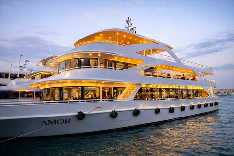 Istanbul Bosphorus Dinner Cruise with Live Shows & Transfer Dinner Cruise – Soft Drinks & Transfer Included