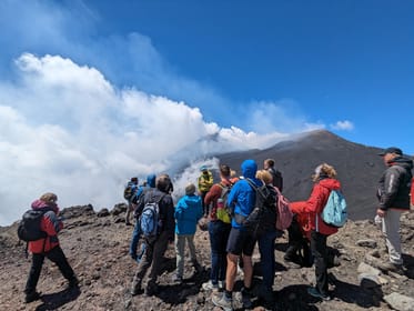 From Taormina: Small-Group Mount Etna Summit-Area 4x4 Tour