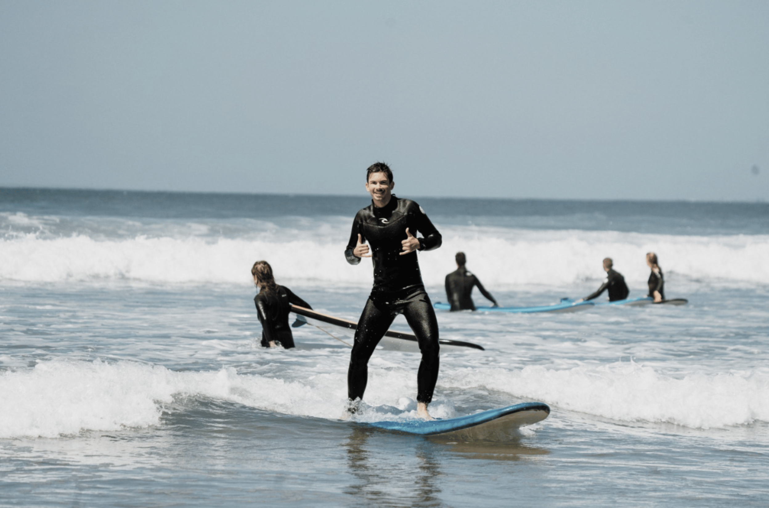 Surfunterricht am Ocean Beach in San Francisco – perfekt für Anfänger