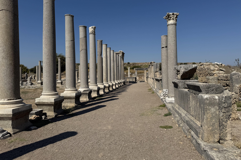 Antalya: Perge & City of Side, Aspendos, Waterfall and Lunch Perge, Side, Aspendos, Waterfall Tour with Entrance