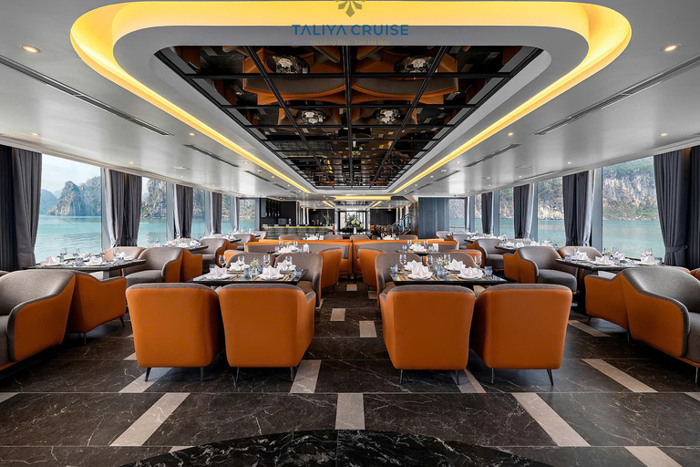 From Ha Noi: Full Day Ha Long/Lan Ha Bay by Taliya Cruise From Ha Noi: Full - Day Ha Long - Lan Ha Taliya Cruise