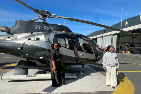 Le Cap : visite en hélicoptère (prise en charge à l&#039;hôtel)