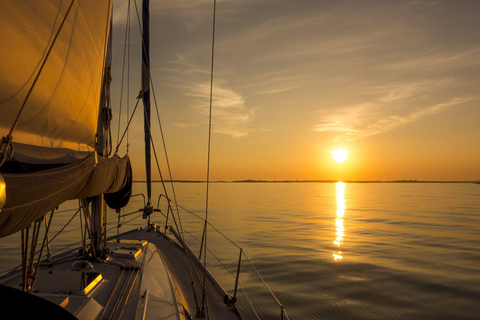 Private Sailing Cruise to Caves & Beaches for SUP & Lunch Private Cruise: Secret Beaches, Caves with Meal Drinks & SUP