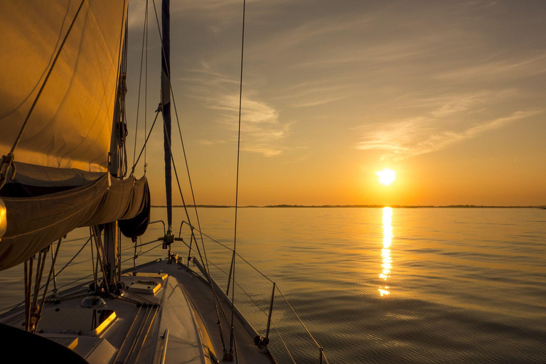 Private Sailing Cruise to Caves & Beaches for SUP & Lunch Private Cruise: Secret Beaches, Caves with Meal Drinks & SUP