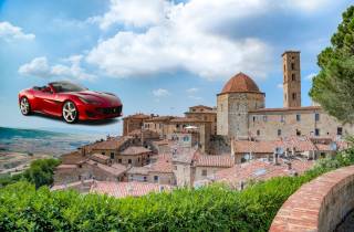Bolgheri / Volterra / Florenz-Tour im Ferrari