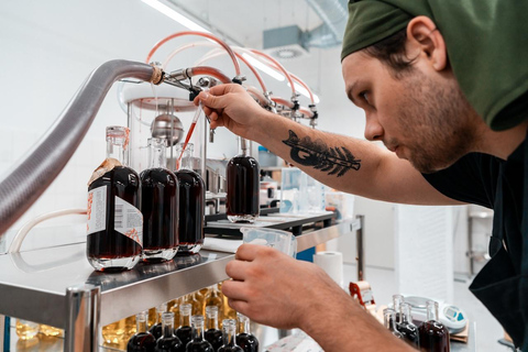 Fabricação de bebidas alcoólicas em Leipzig: Tour guiado e degustação