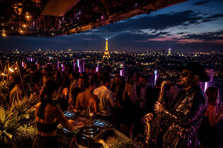 Paris:360 Elite Sky Bar Guaranteed Entry.€50 Minimum Spend
