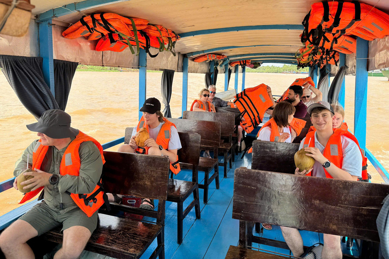 Max 14: Discover Cu Chi Tunnels System & Mekong Delta Private Group Tour