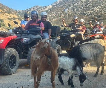 Agia Pelagia Creta Quad Bike autentico tour del retroterra
