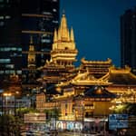 Shanghai: biglietto per il tempio Jing'an: realizza il tuo desiderio