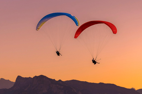 Tandem Paragliding in Salzburg from Gaisberg Mountain