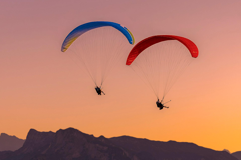 Tandem Paragliding in Salzburg from Gaisberg Mountain