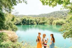 De Split: viagem diurna ao Parque Nacional de Krka com passeio de barco