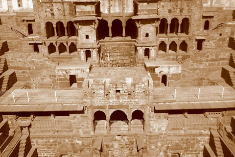 Abhaneri Step Well & Fatehpur Tour with Agra To Jaipur drop