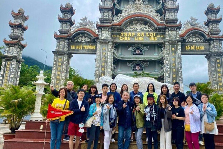 Aap MT-Hoge Lady Boeddha-Marmeren bergen &amp; Am Phu grottenOphalen in Da Nang: Middagtour