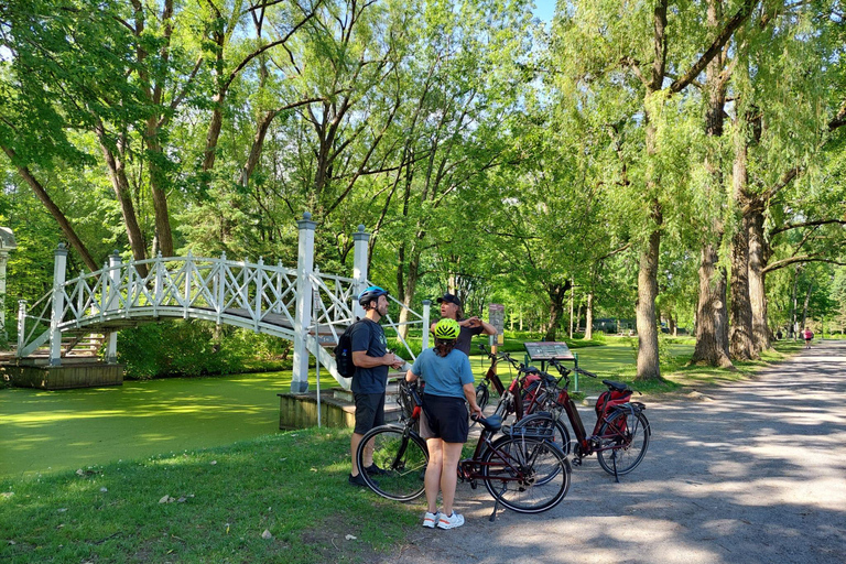 QuebecCity:ebike tours ,parks,public market and microbrewry