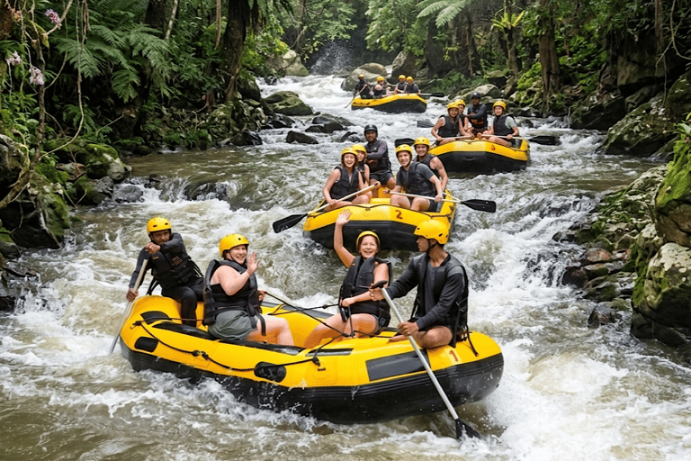 Khao Lak: 7-Kilometer White Water Rafting & Waterfall Tour