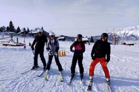 Interlaken: All-inclusive-Skierlebnis für AnfängerInterlaken: All-inclusive-Skierlebnis für Anfänger mit Privatlehrer